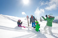 Spaß im Schnee in Wagrain